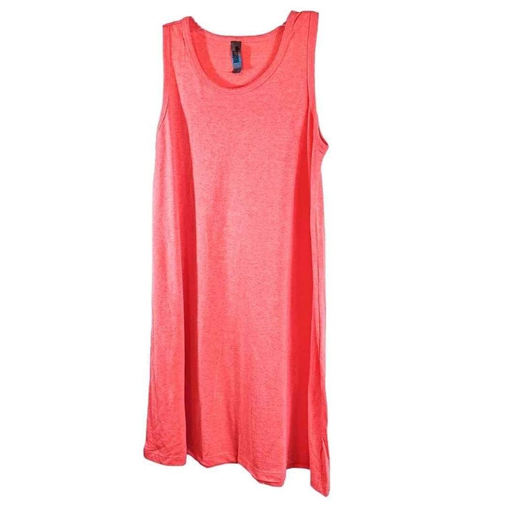 Youth Girls Cotton Beach T-Shirt Dress Cover Up Pink Instant Message SZ L 10 12